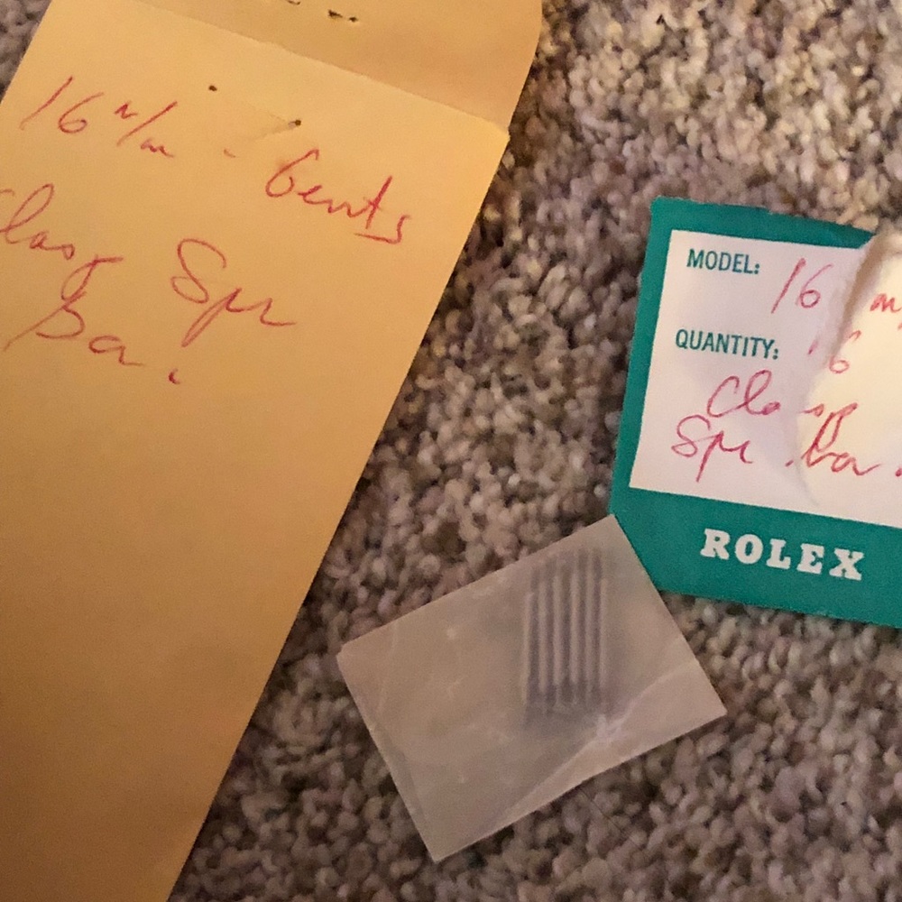 16 clasp bar rolex brand